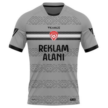 Kanije Tek Üst Futbol Forma - Gri -  F025