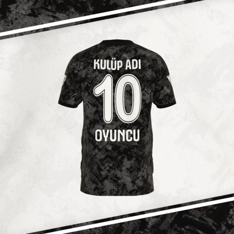 Özel Tasarım Forma - Siyah - OT002 back image