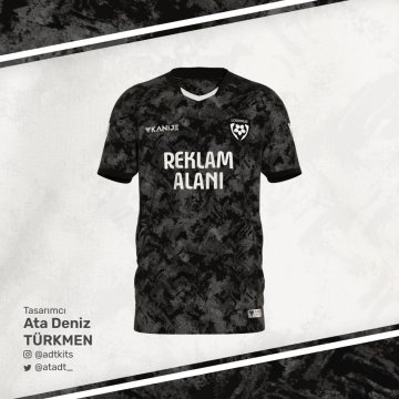 Özel Tasarım Forma - Siyah - OT002