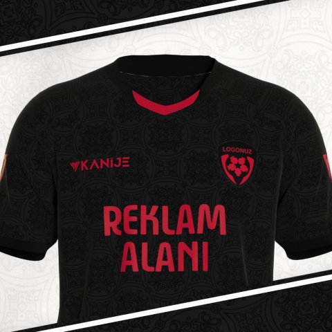 Özel Tasarım Forma - Siyah - OT003 thumb image 3