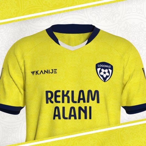 Özel Tasarım Forma - Sarı - OT003 thumb image 3