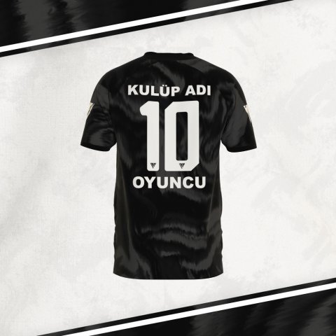 Özel Tasarım Forma - Siyah - OT005 back image