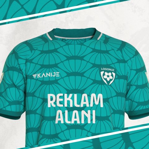 Özel Tasarım Forma - Turkuaz - OT009 thumb image 3