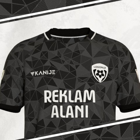 Özel Tasarım Forma - Antrasit - OT020 thumb image 3