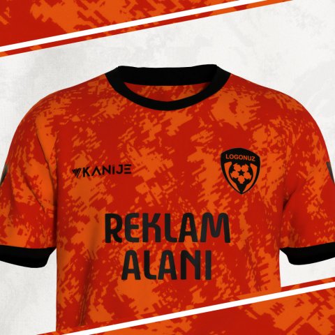 Özel Tasarım Forma - Turuncu - OT015 thumb image 3