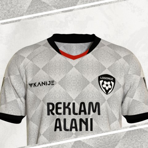 Özel Tasarım Forma - Gri - OT016 thumb image 3