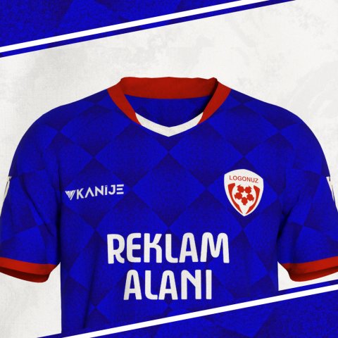 Özel Tasarım Forma - Lacivert Kırmızı - OT016 thumb image 3