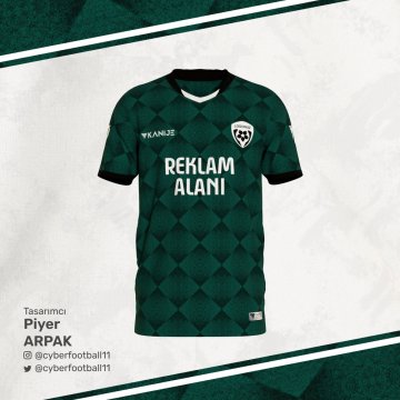 Özel Tasarım Forma - Koyu Yeşil - OT016