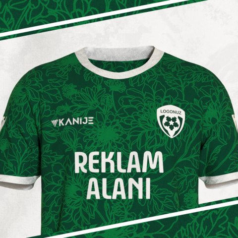 Özel Tasarım Forma - Yeşil - OT018 thumb image 3