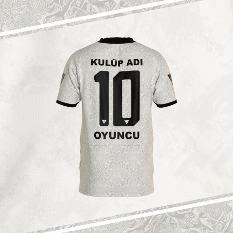 Özel Tasarım Forma - Beyaz Siyah - OT019 thumb image 3