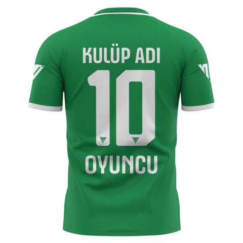 Kanije Basketbol Warm Up - Yeşil - WU005 back